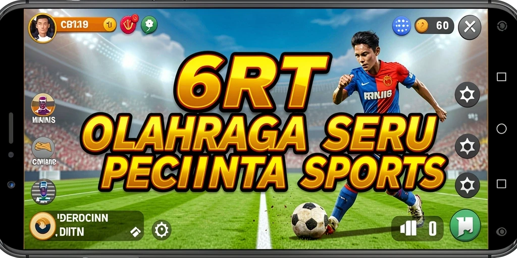 Gameplay menarik dalam 6RT dengan pengalaman olahraga real-time.