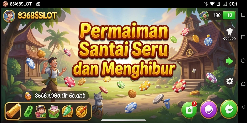 Screenshot 8368SLOT menampilkan gameplay slot yang seru dan menghibur.