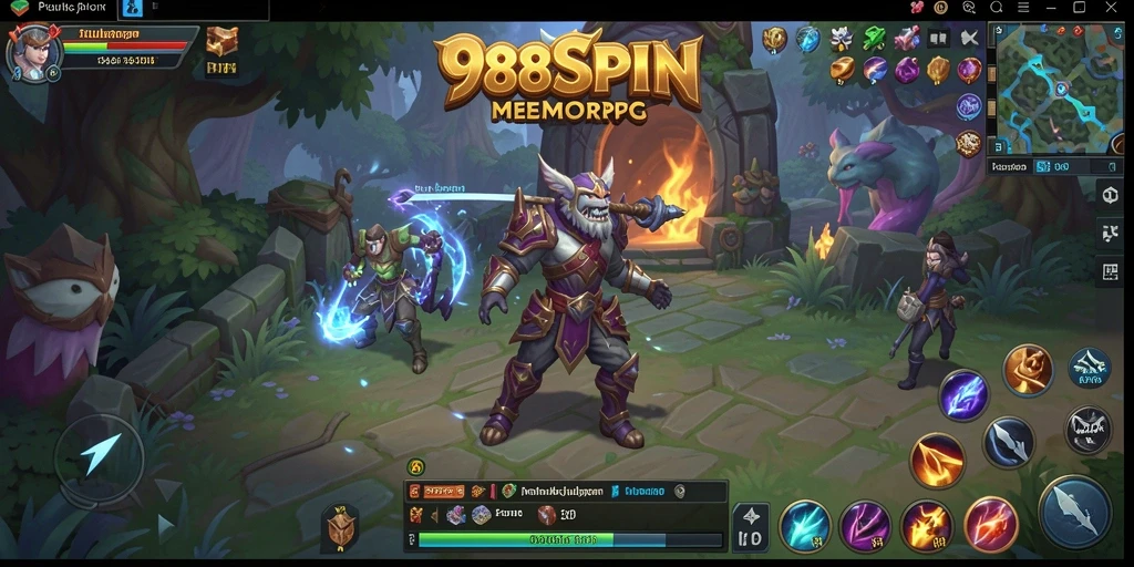 Tampilan menarik dari gameplay 988SPIN yang penuh aksi.