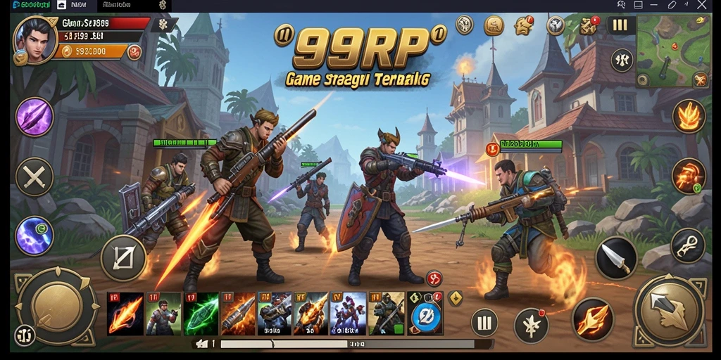Gameplay seru dalam 99RP yang menantang strategi dan kecerdasan.