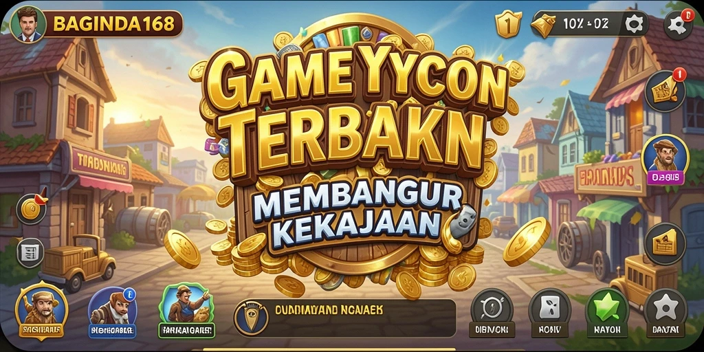 Tampilan menarik gameplay Tycoon yang menantang.