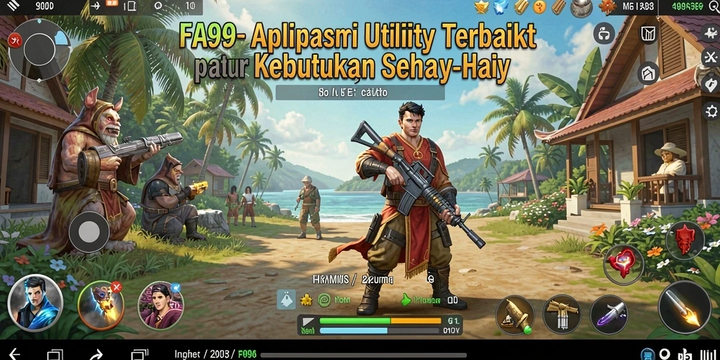 Tampilan aplikasi FA99 yang rapi dan user-friendly untuk manajemen Utility.