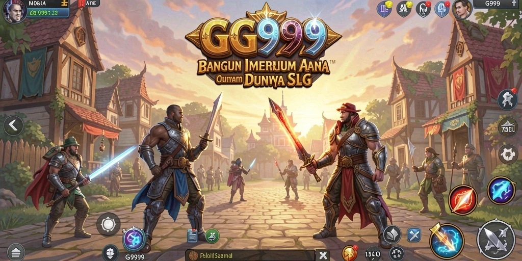 Tampilan gameplay SLG yang menarik dan strategis.