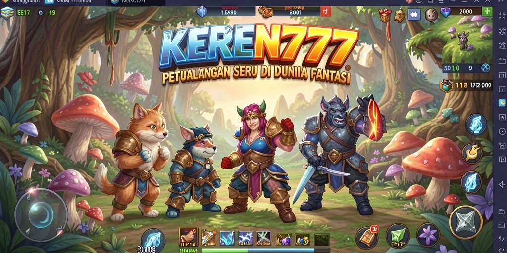 Gameplay seru KEREN777 dalam aksi petualangan yang menegangkan.
