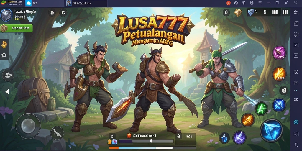 Tampilan menarik dari gameplay seru LUSA777 yang penuh aksi.