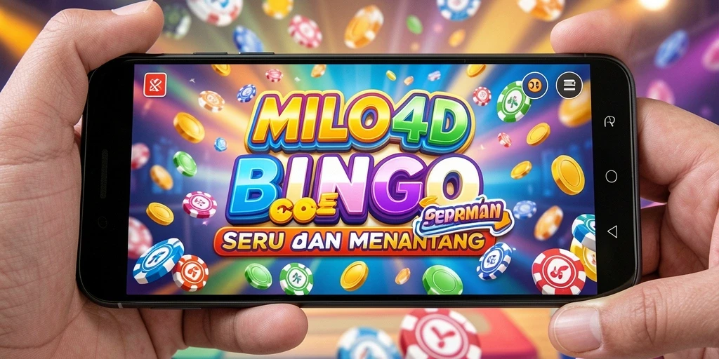 Tampilan gameplay seru di MILO4D sebagai aplikasi Bingo.