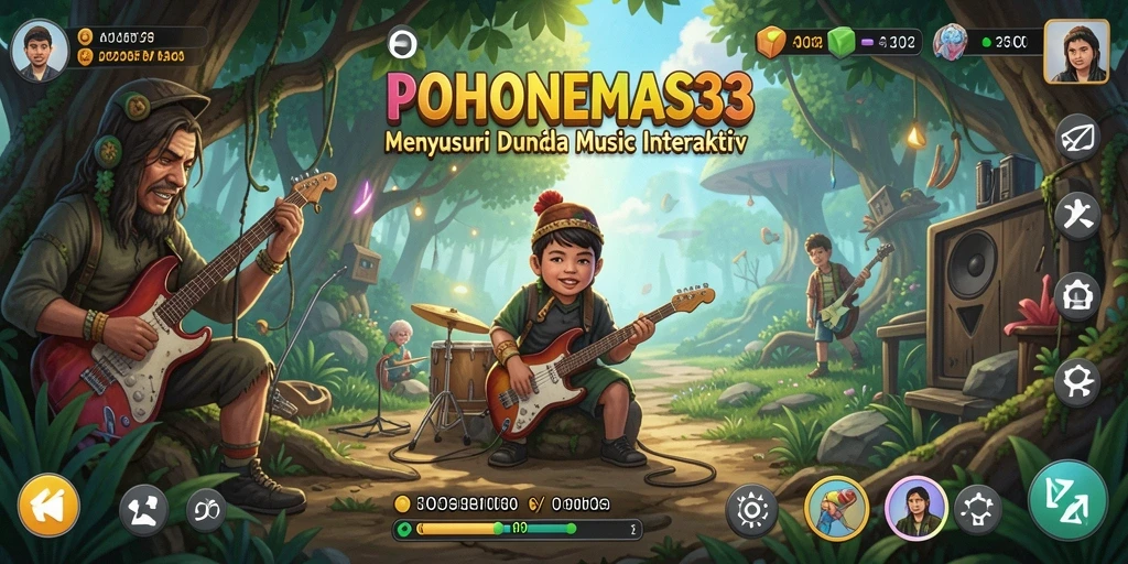 Tampilan gameplay POHONEMAS33 yang menarik dan interaktif.