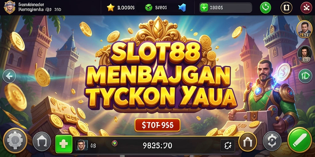 Screenshot gameplay SLOT88 yang menampilkan strategi Tycoon yang mendebarkan.