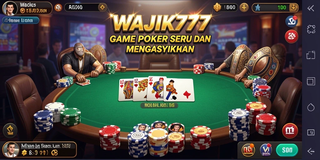 Tampilan gameplay seru dalam WAJIK777 yang menarik.